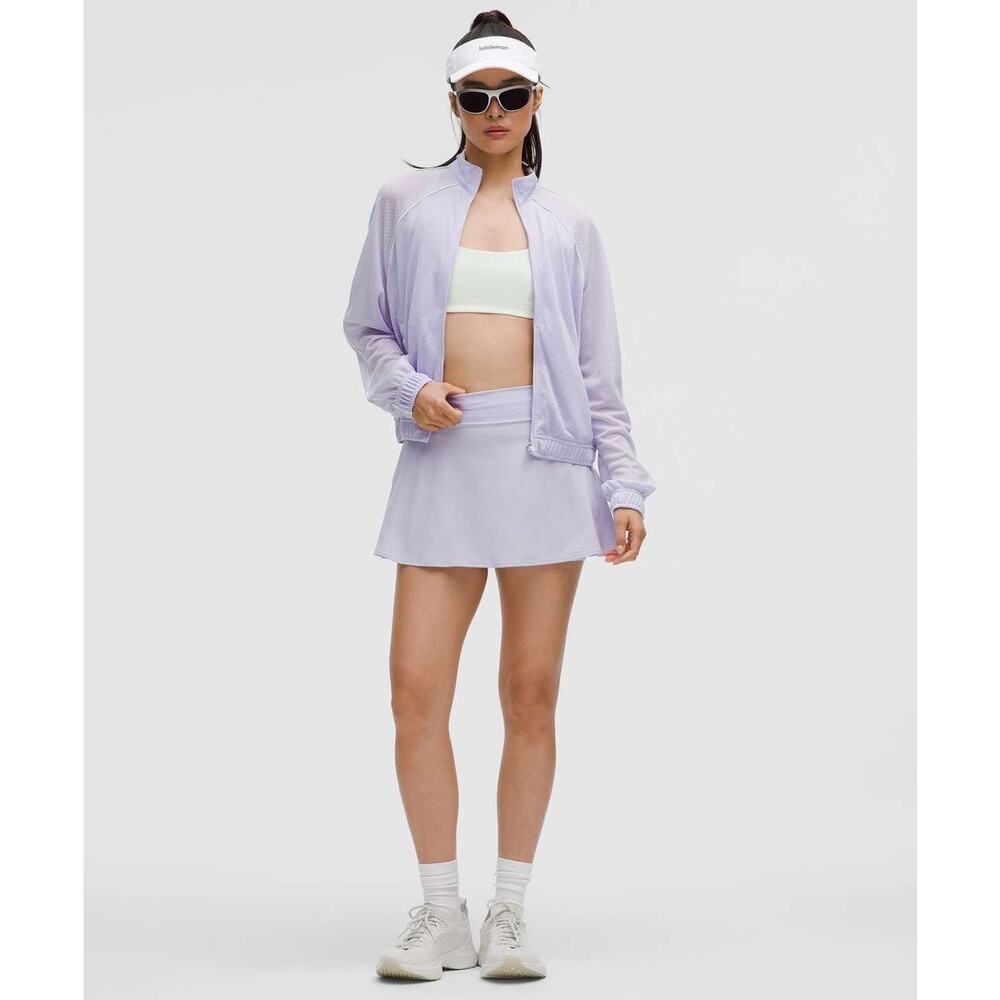 Lululemon Lightweight High-Rise Tennis Skirt/Skort- Size 4- Lavender Frost
